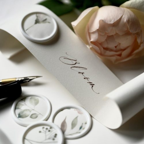 Modern autumn calligraphy for beginners