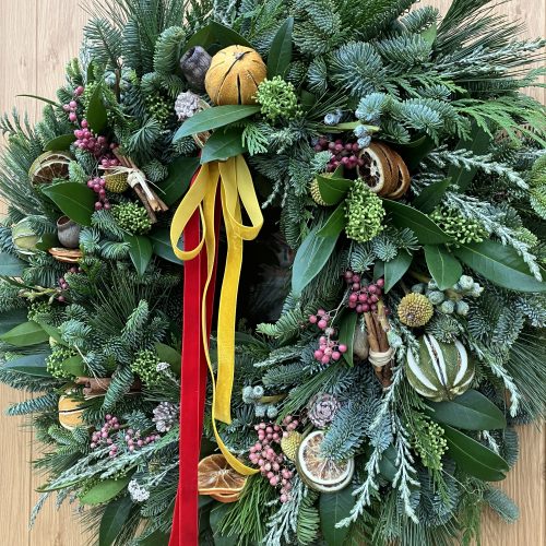 Festive wreath making (7 December)