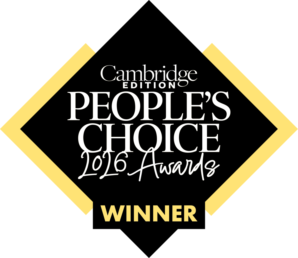 Cambridge Edition People's Choice 2026 Awards Winner badge.
