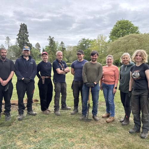 Garden staff come together for latest phase of Systematic Beds redevelopment