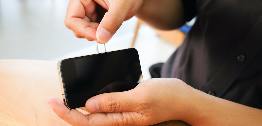 set up your new phone under your new number before doing anything else