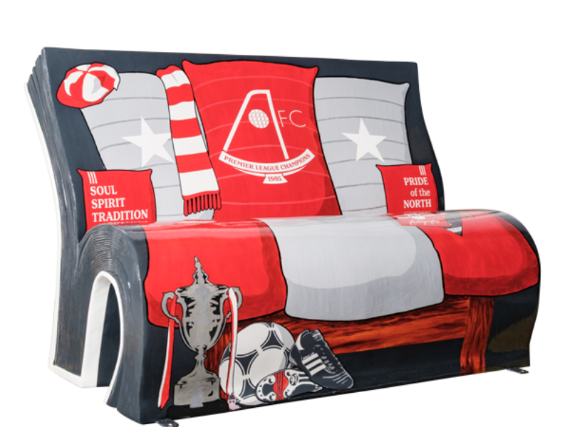 AFC Celebration Sofa Front Digital