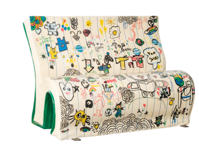 The Doodle Bench Front Digital
