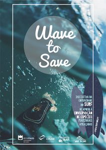 Poster Campanha CRAM Wave to Save - Fundo Parceiros pelo Mar