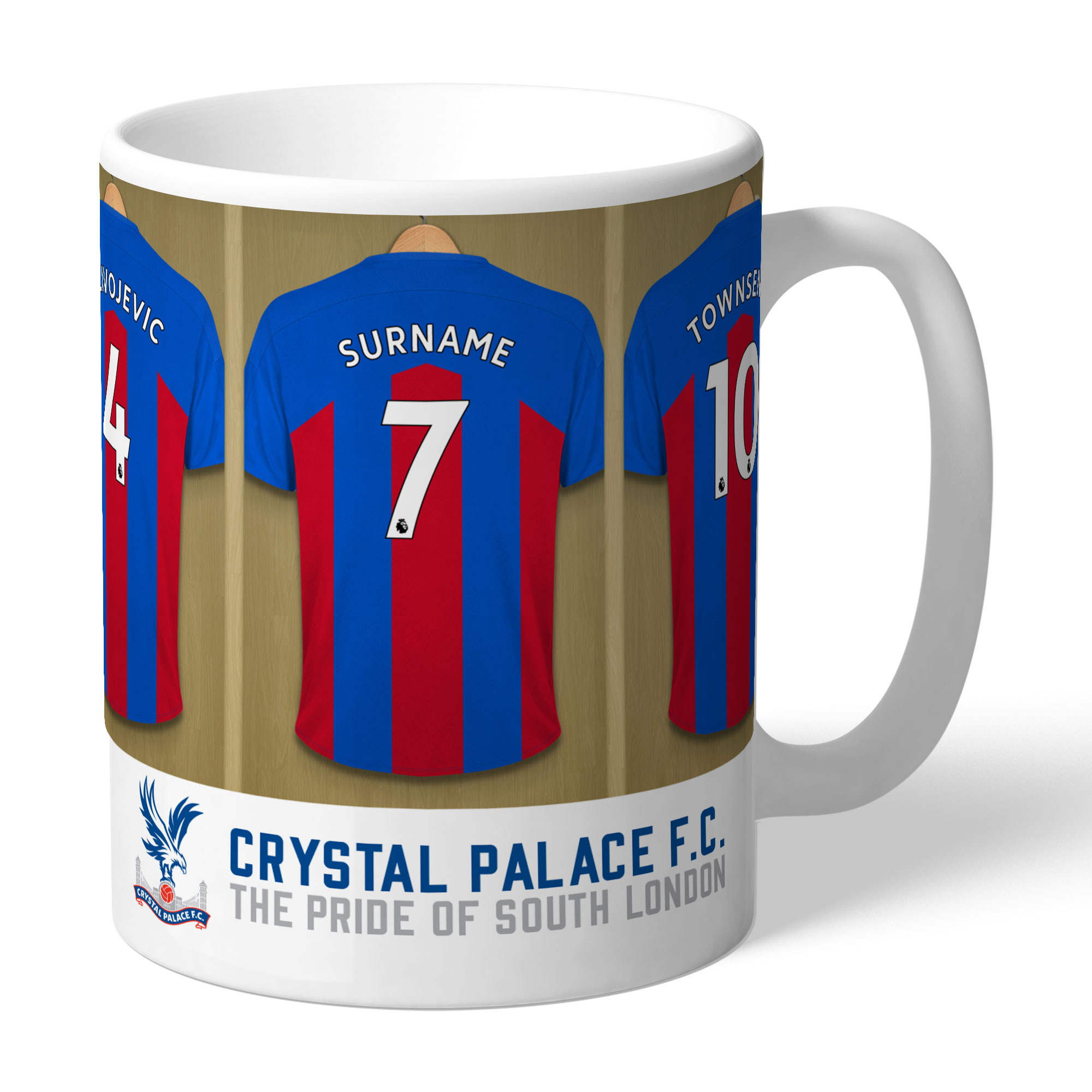 Premier League Mug en c/éramique officielle Crystal Palace