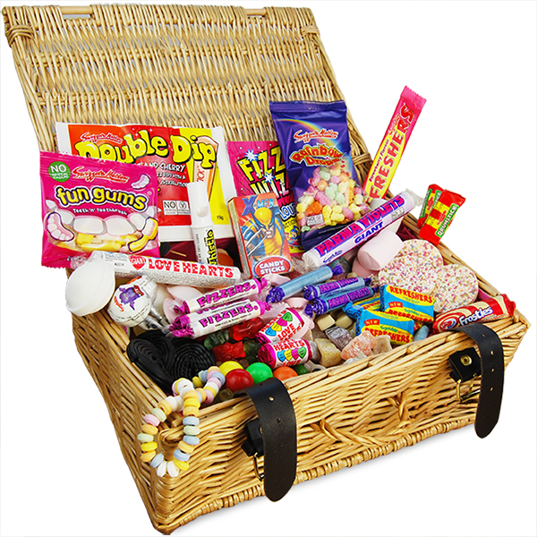 Retro Sweet Hampers Personalised Sweet Gift Hampers UK