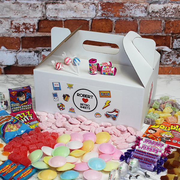 Sweet Boxes Personalised Sweet Gifts The Retro Sweet Shop