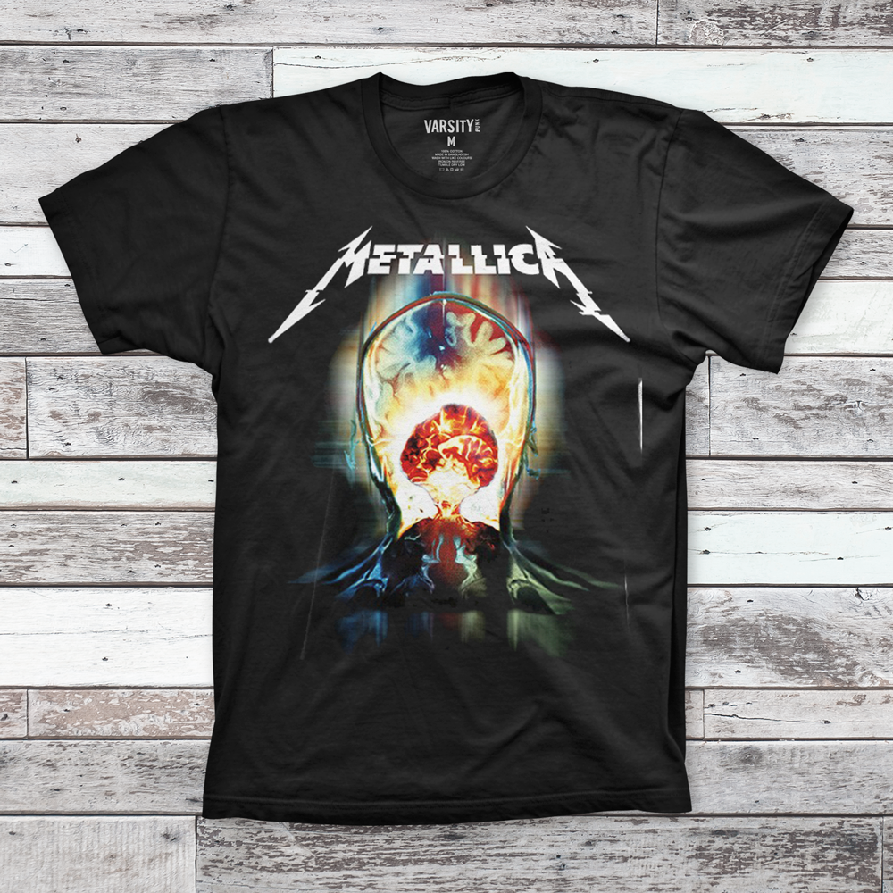 Mens T-Shirt Metallica Exploded