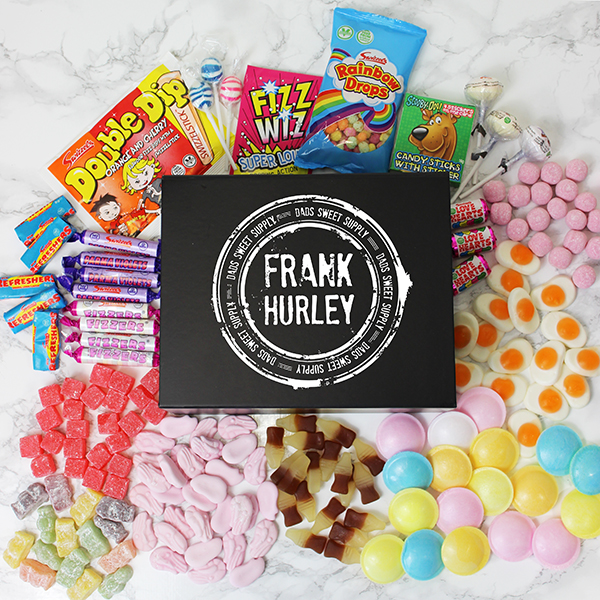 Retro Sweet Boxes Personalised Sweet Gifts Retro Sweet Box delivery