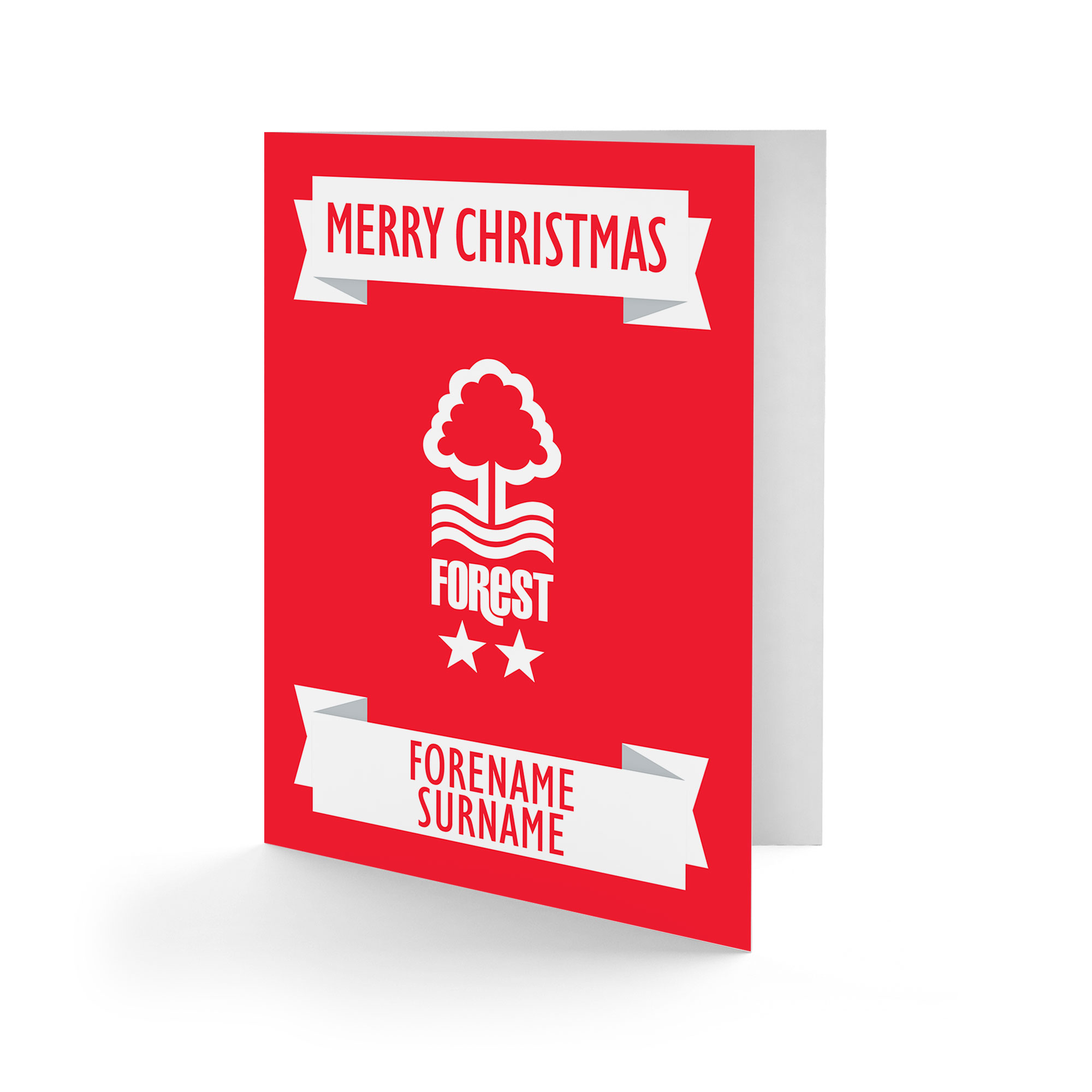 Personalised Nottingham Forest FC Cards