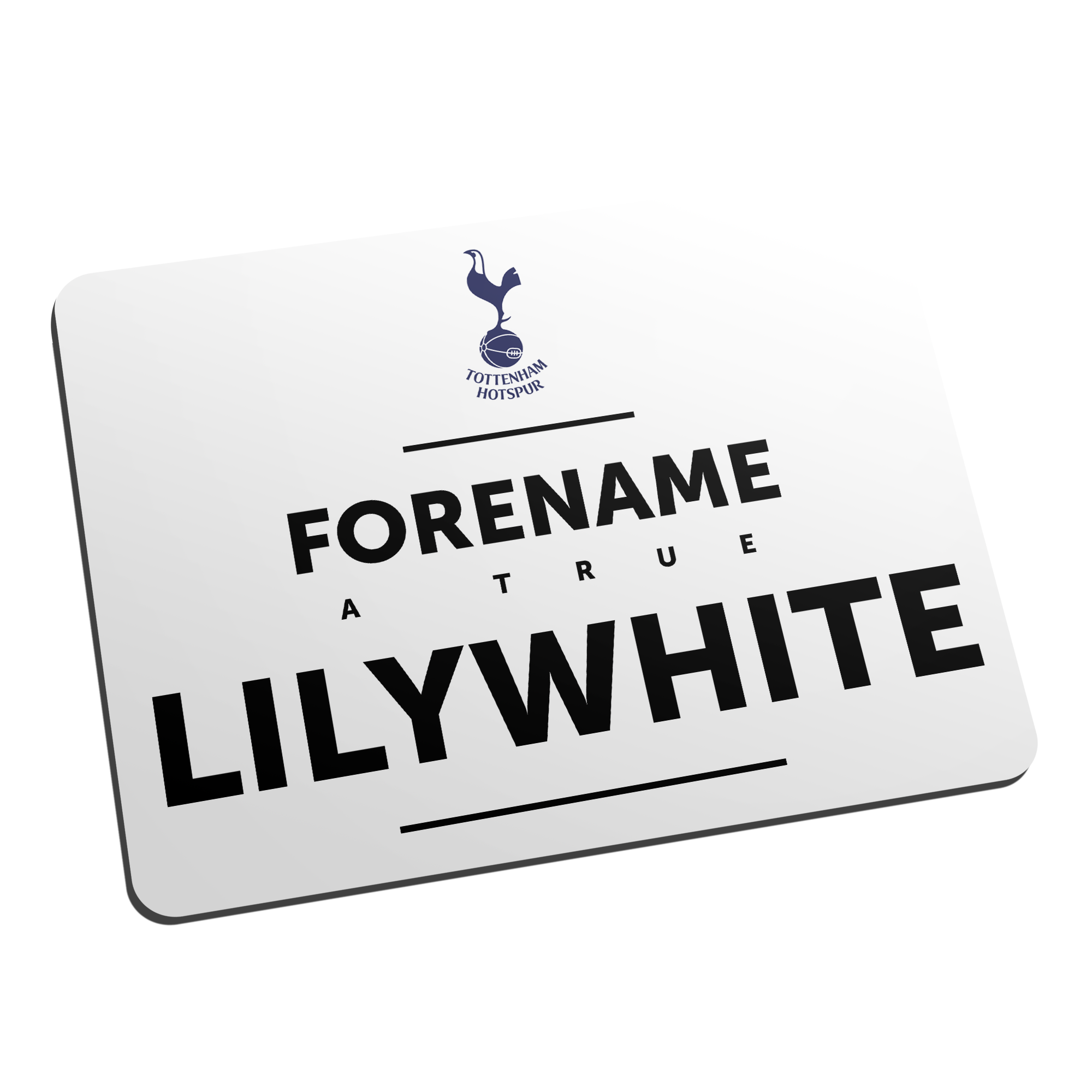 Personalised Mouse Mat Tottenham Hotspur F.C STREET SIGN