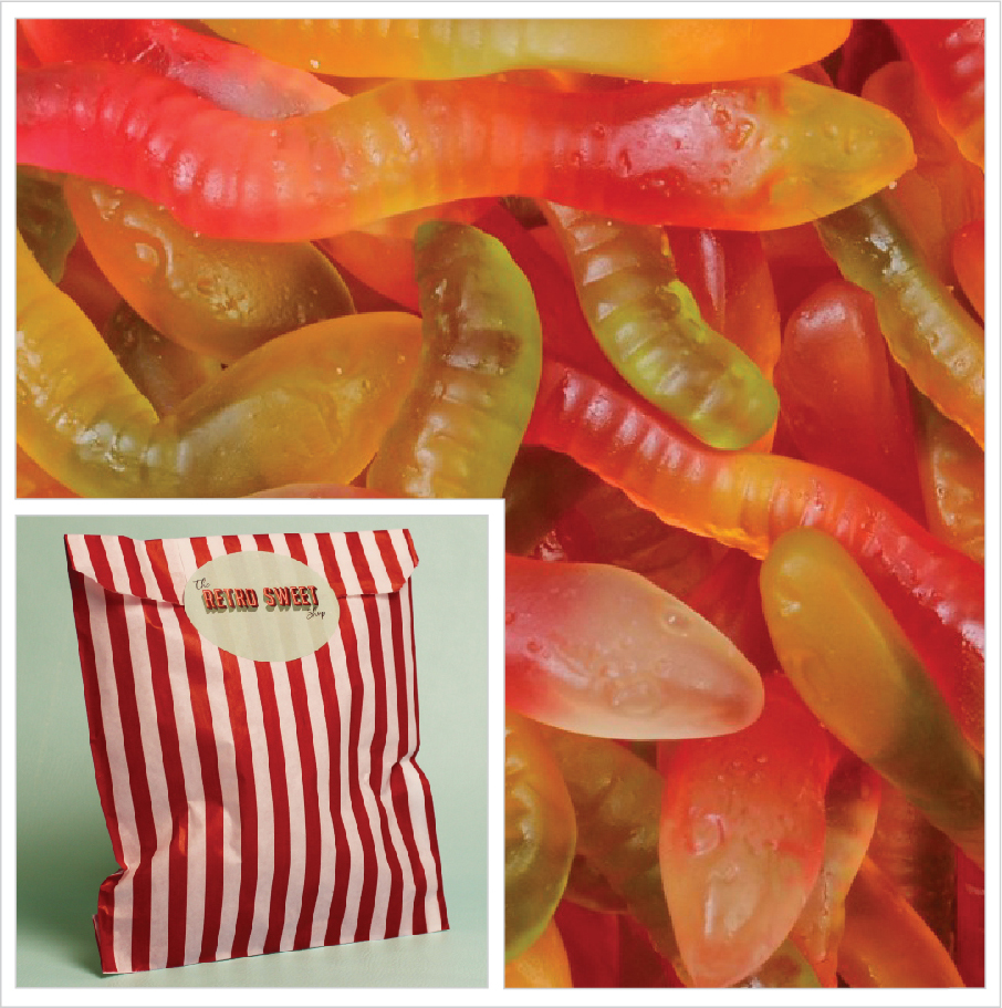 Jelly Snakes Sweets Retro Sweet