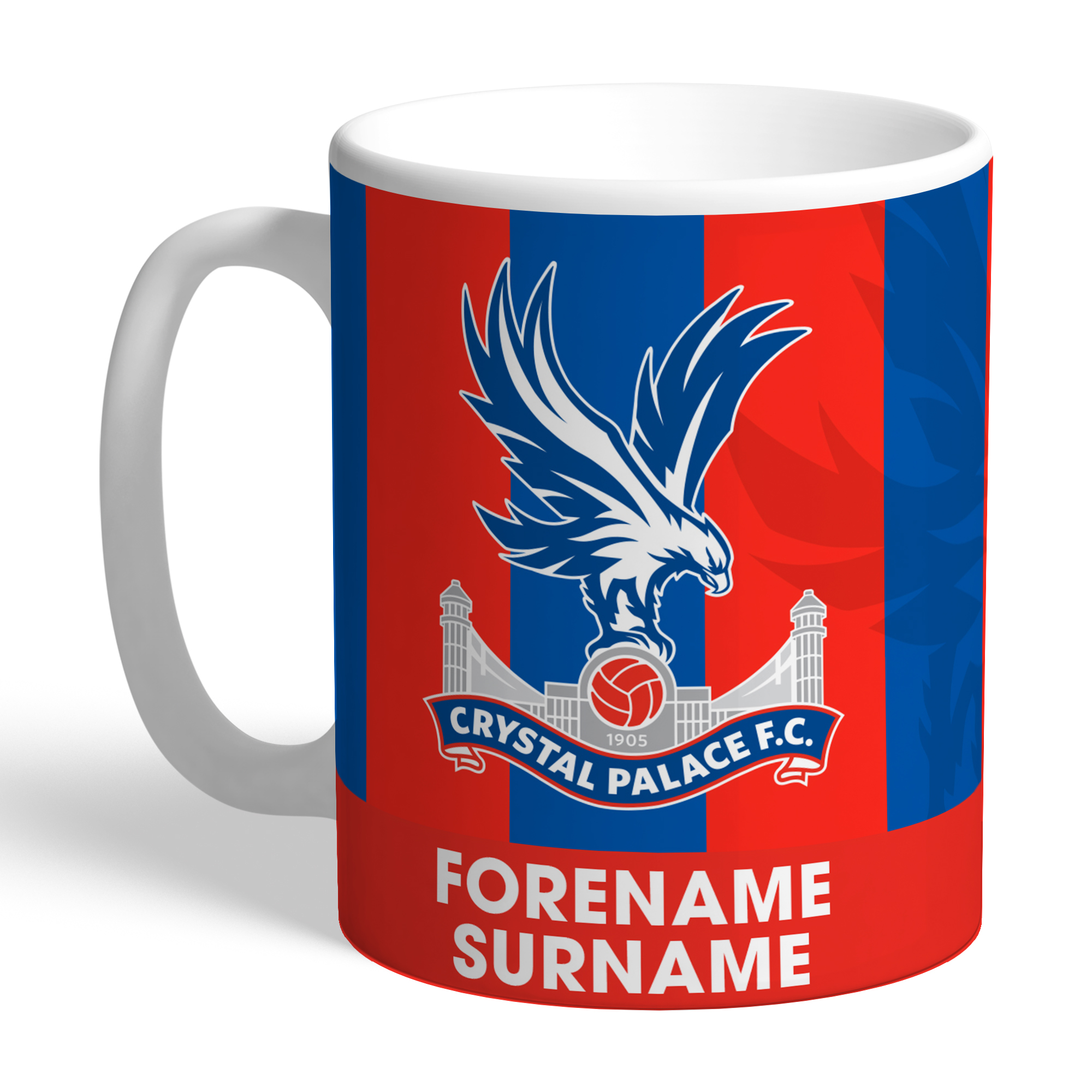Premier League Mug en c/éramique officielle Crystal Palace