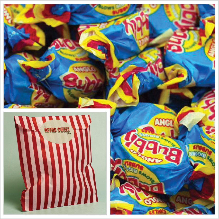 Sweets in Bags // Buy Retro Sweetie Bags and Bag of Sweets at The Retro