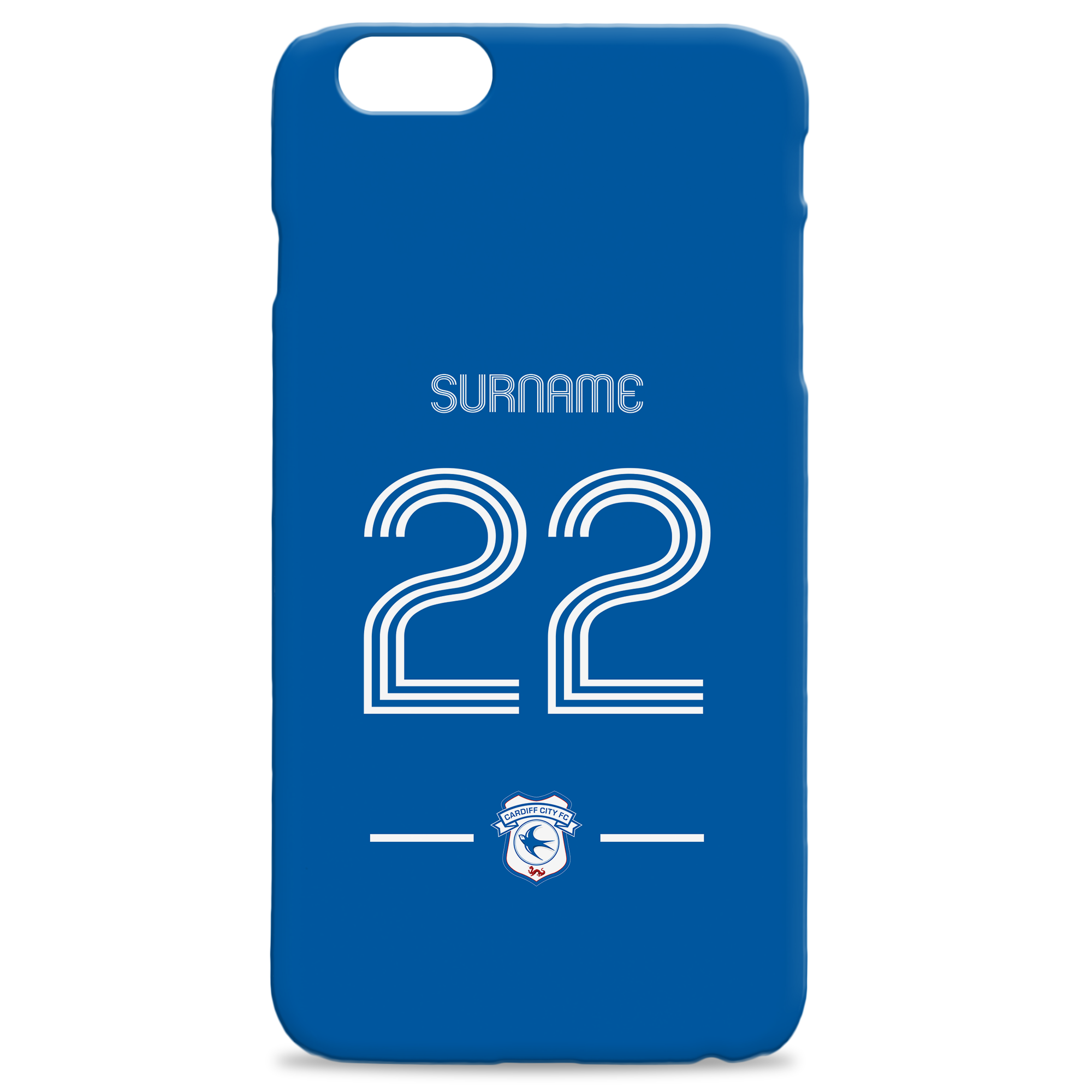 Personalised Cardiff City FC Tech Cases