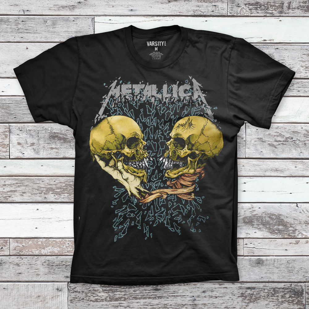 Mens T-Shirt Metallica Sad But True