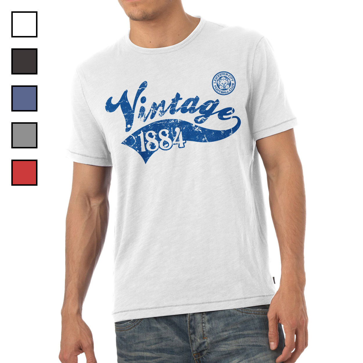 vintage leicester city football shirt