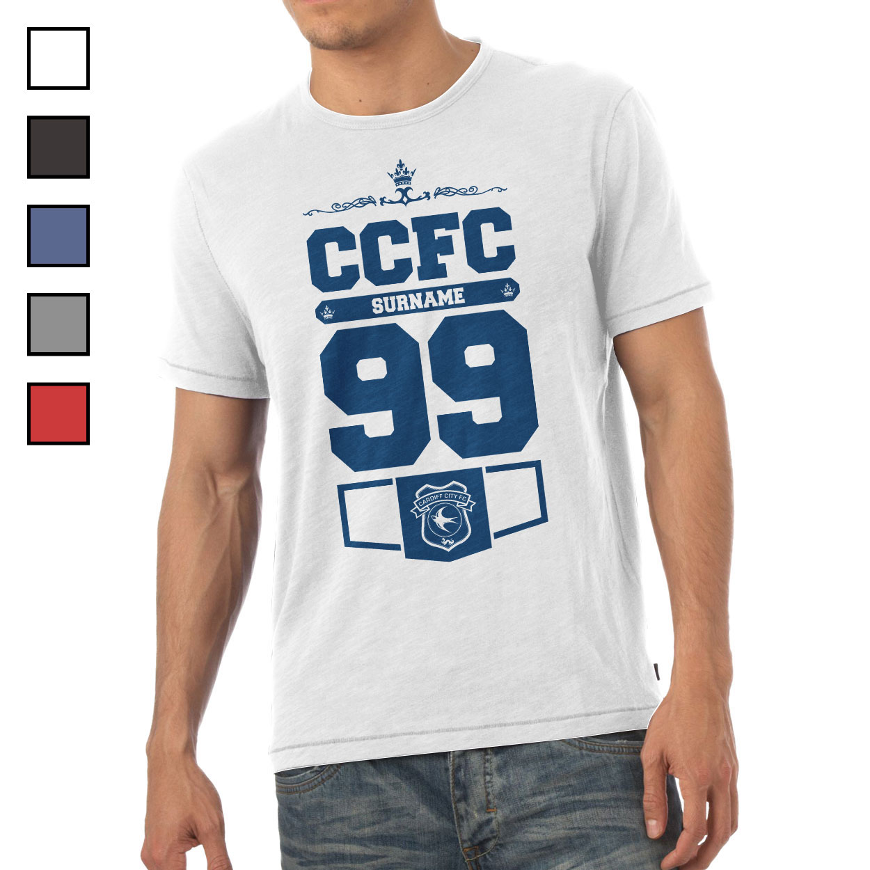 Personalised Cardiff City FC Apparel