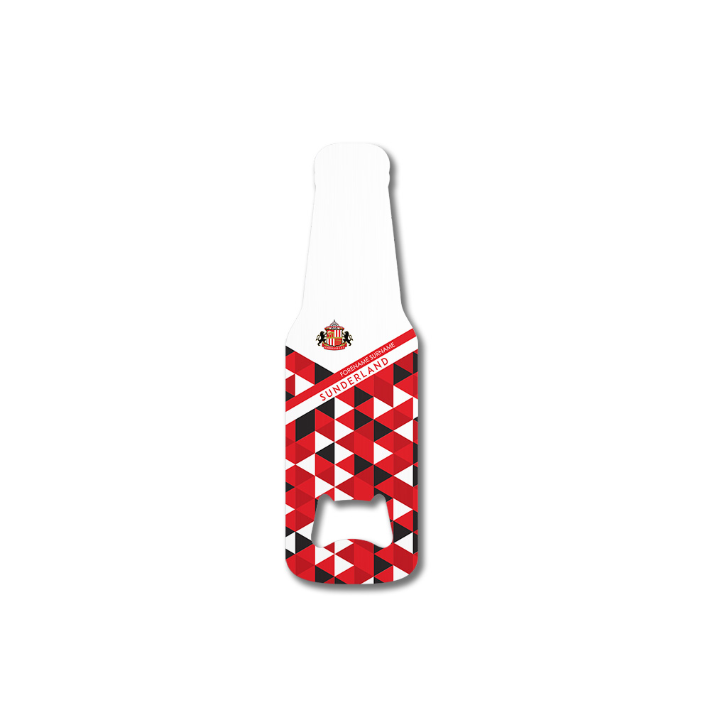 Official Personalised Sunderland AFC Player Figure Water Bottle