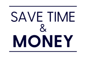 Save time Money