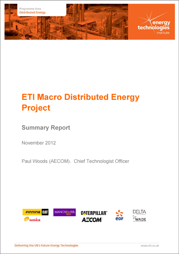 Macro Distributed Energy Project
