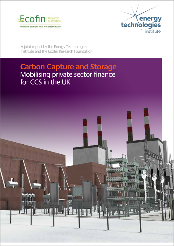 CCS - Mobilising private sector finance for CCS in the UK