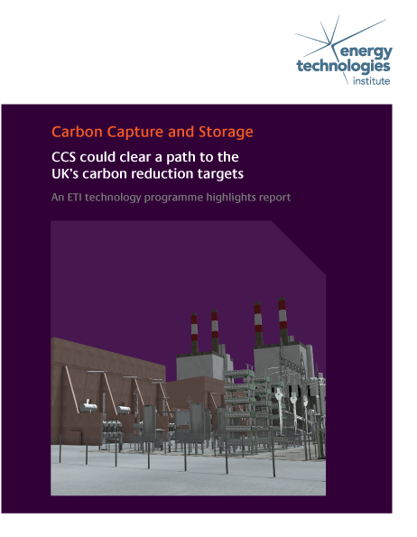 Carbon Capture and Storage could clear a path to the UK's carbon reduction targets - An ETI technology programme highlight report