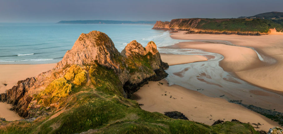 Three Cliffs Bay