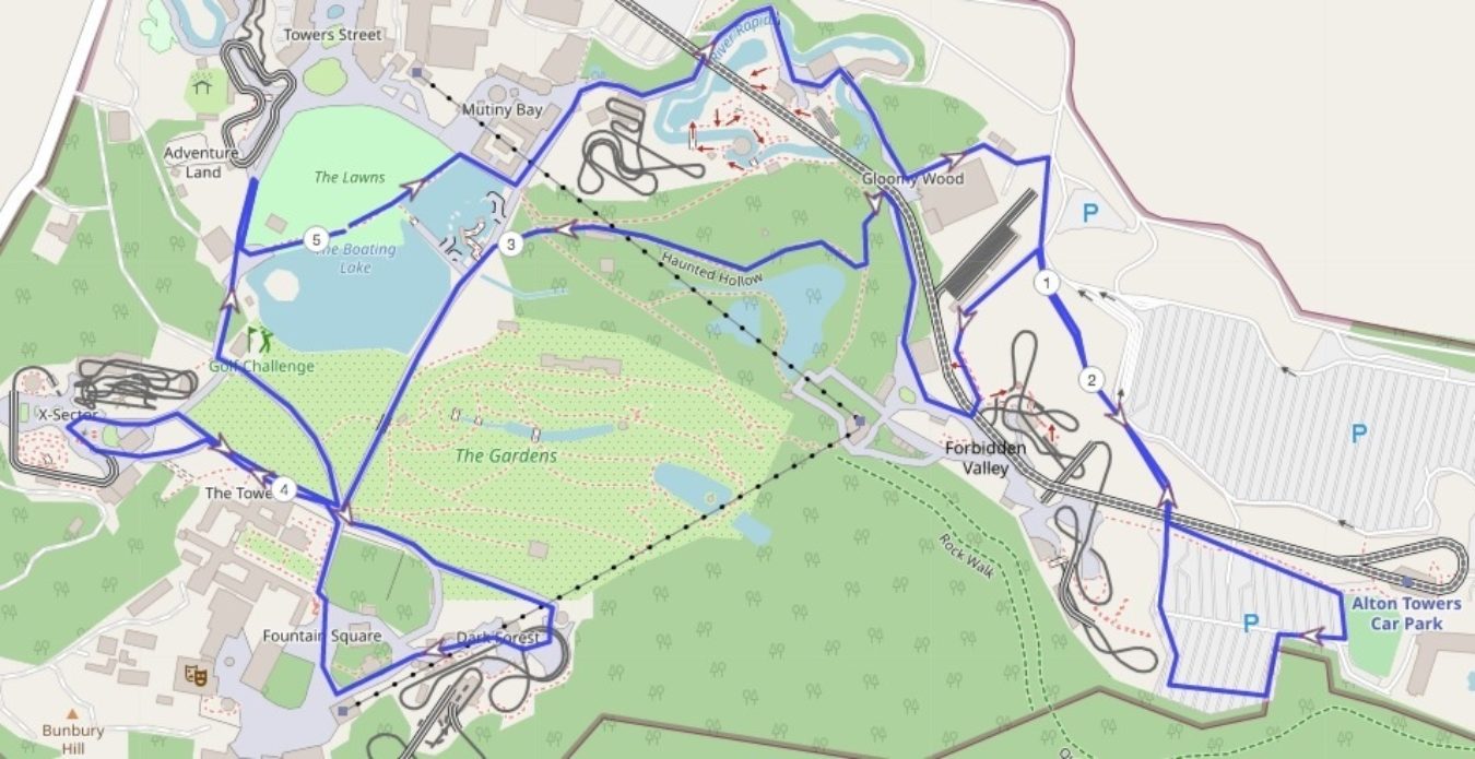 Alton Towers Course