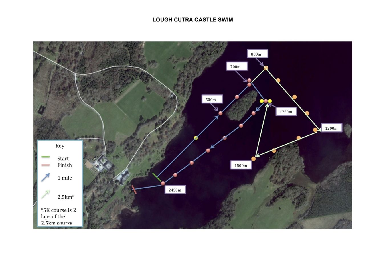 Lough Cutra Castle Swim