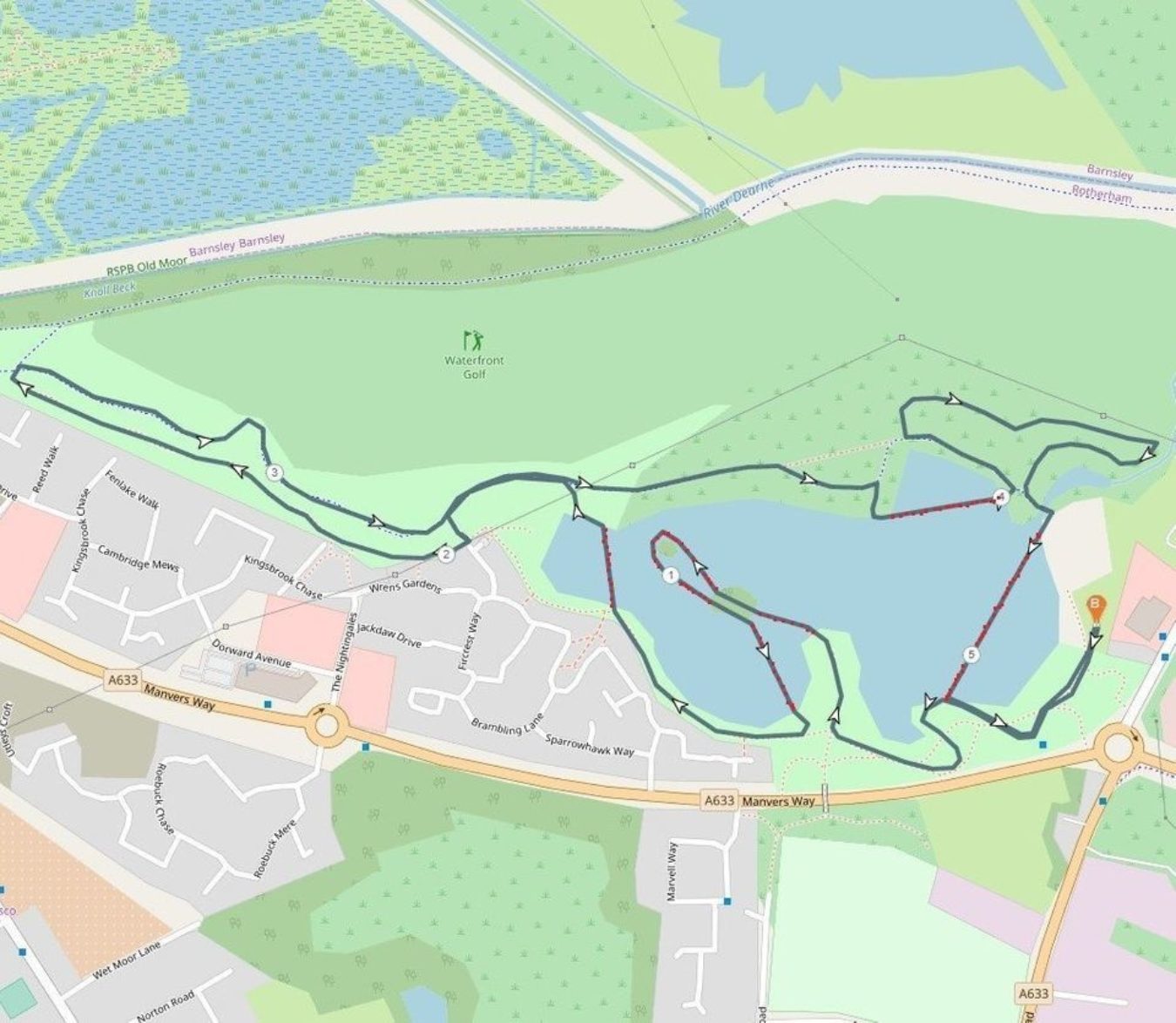 Manvers Lake 5 K 960W