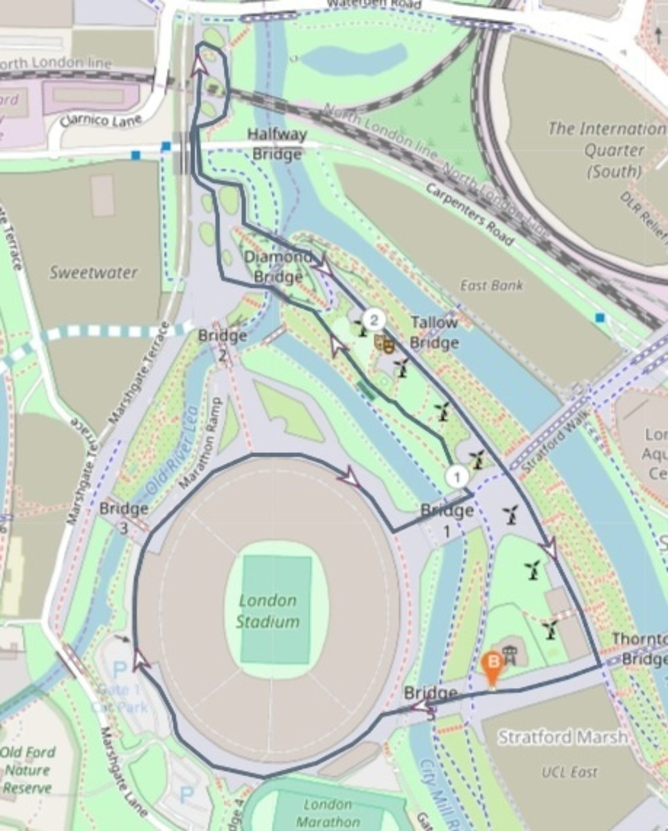 Olympic Sp Route 2020