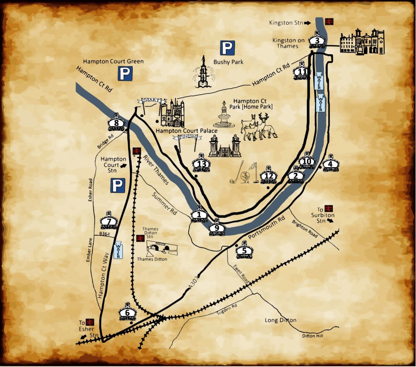 Palace Map