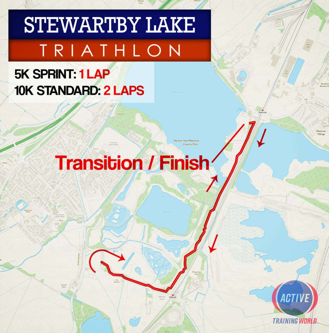 Stewartby Run Map