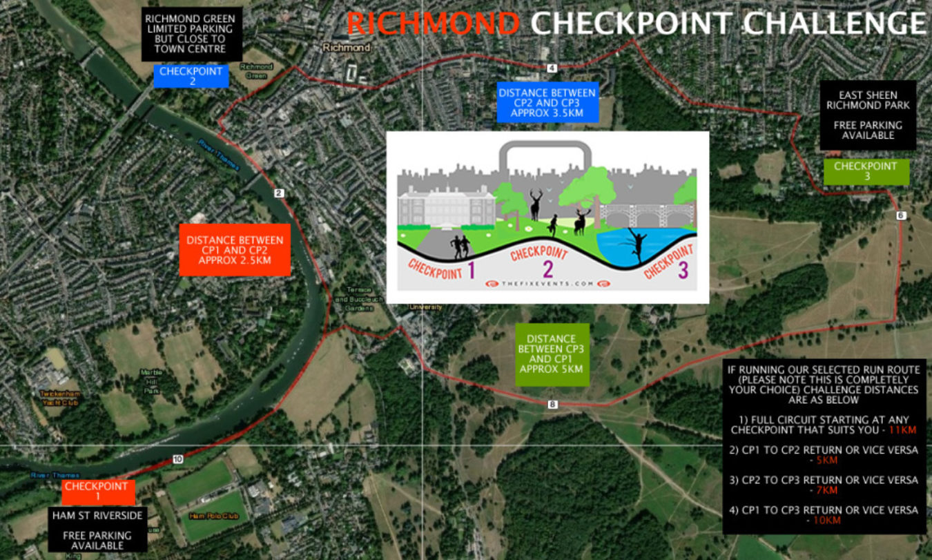 The Richmond Check Point Run Challenge Race 2