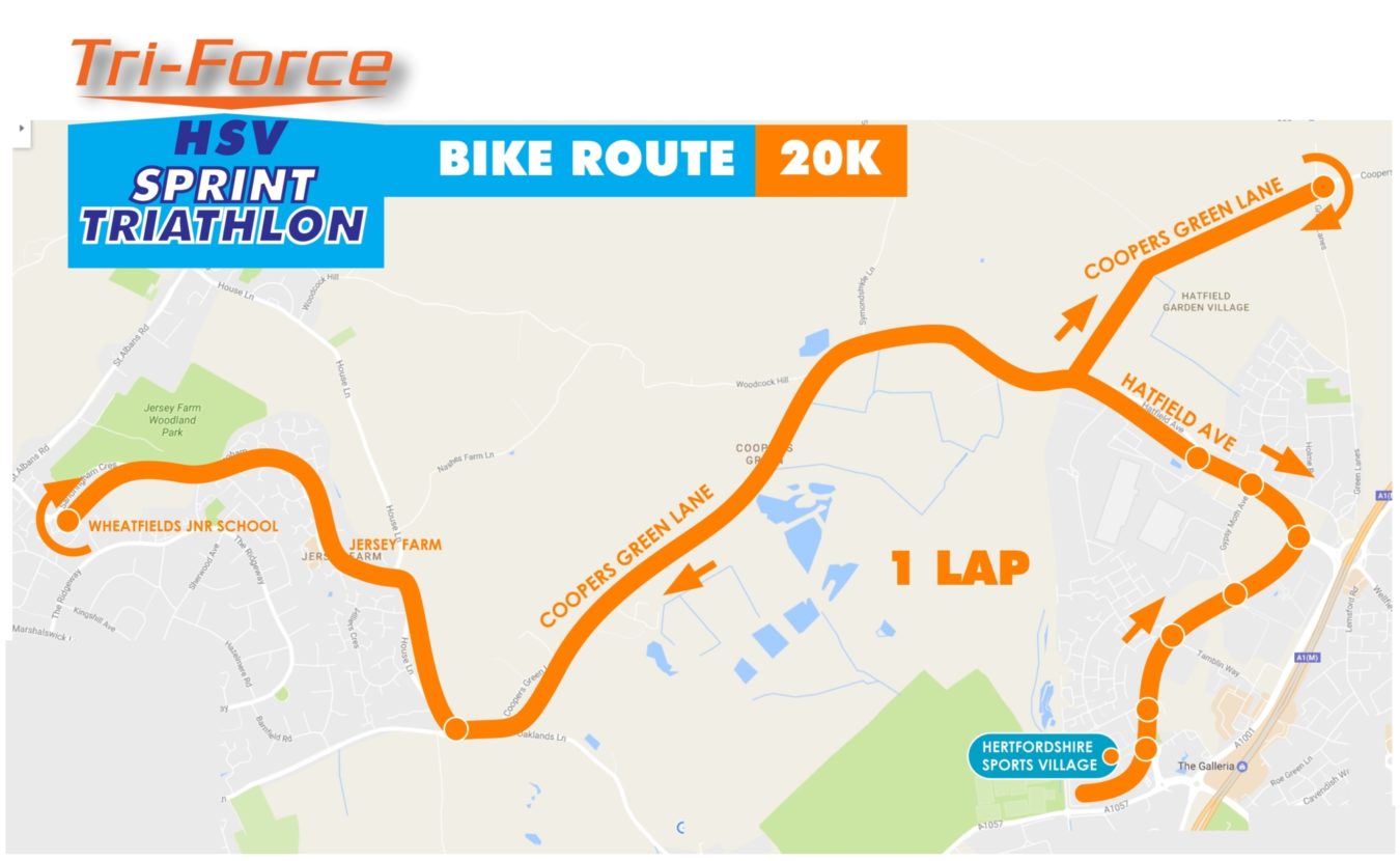 Tri Force Hsv Bike Route