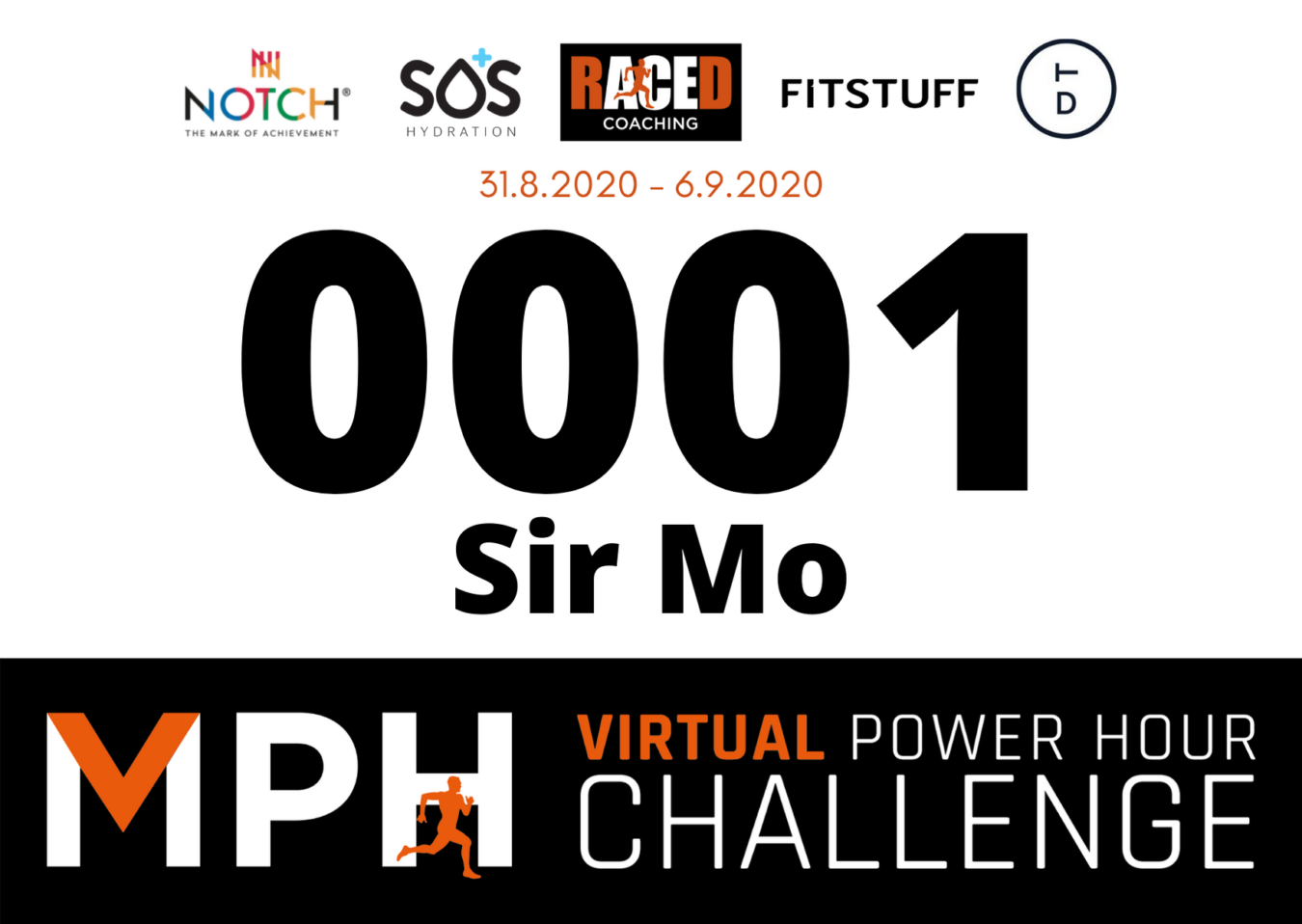 Virtual Power Hour Bib 1