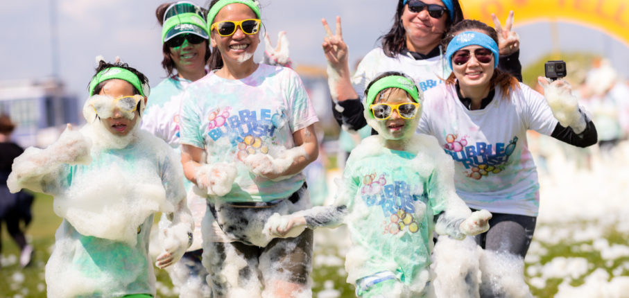 Family Fun At Bubble Rush C Vernon Nash Portsmouth Bubble Rush