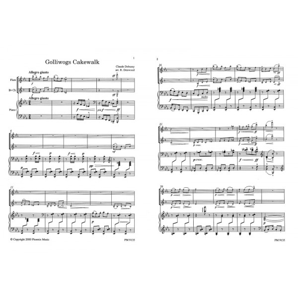 Debussy Golliwog S Cakewalk debussy golliwog s cakewalk