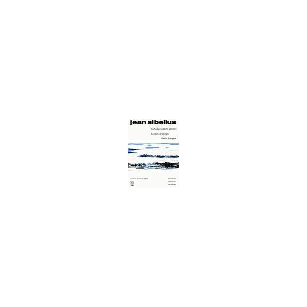 Jean high voice and piano 9790004171127 15 selected Songs Sibelius