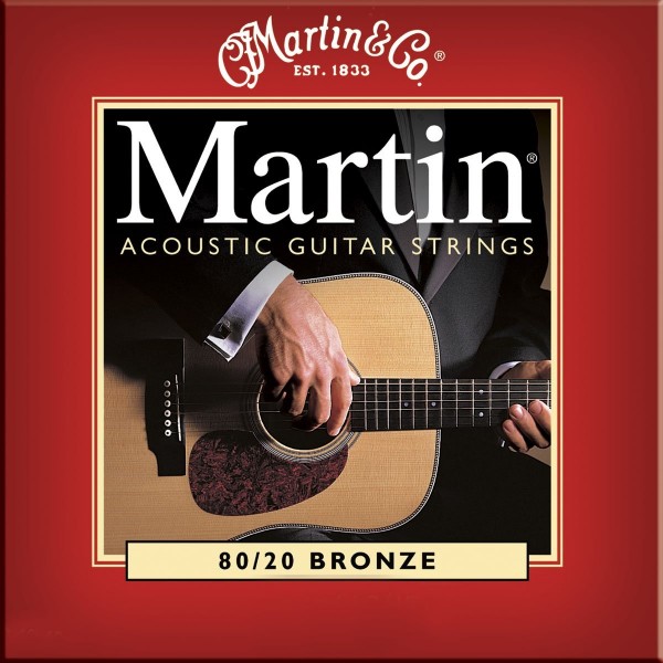 Martin 80/20 Bronze Acoustic Guitar String Packs