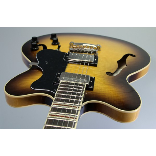 Hofner Verythin Contemporary Series Ct Transparent Sunburst