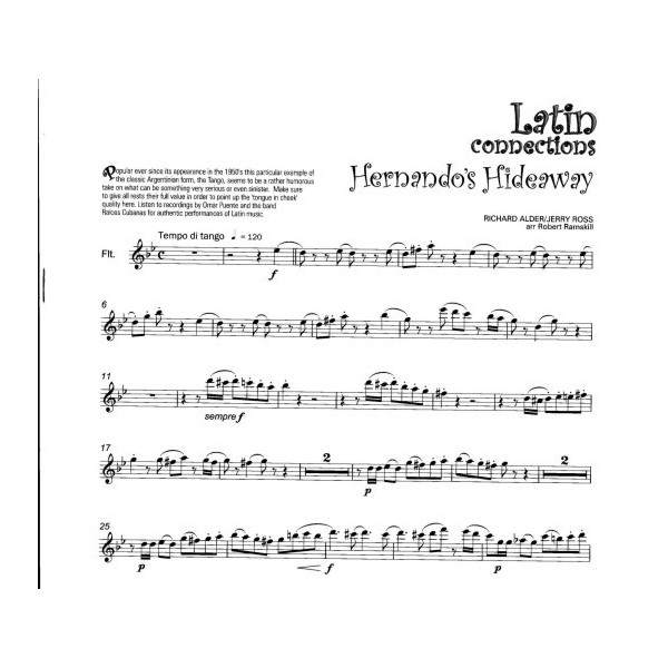 Latin Connections for Flute