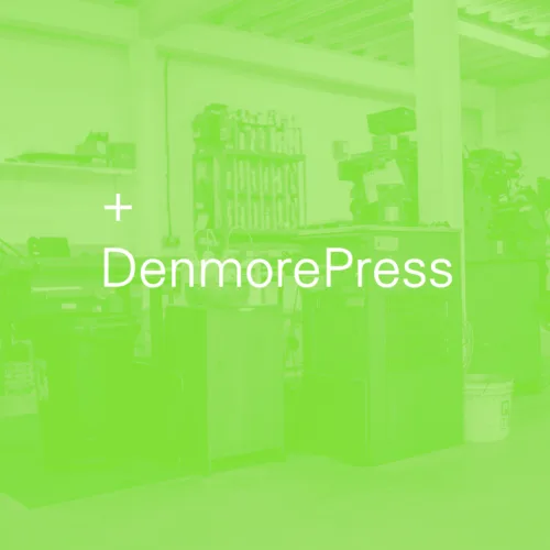 Art Direction, Brand, Print, and Web design for Denmore Press