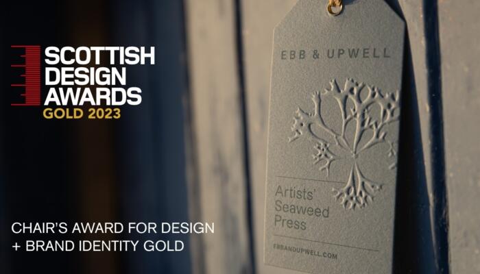 Scottish Design Awards brand identity winner Forty Two Studio Aberdeen Chairs Award for Design