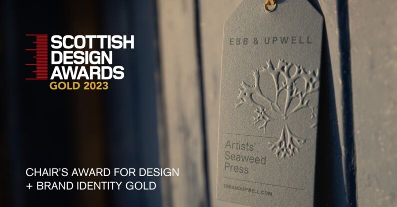 Scottish Design Awards brand identity winner Forty Two Studio Aberdeen Chairs Award for Design
