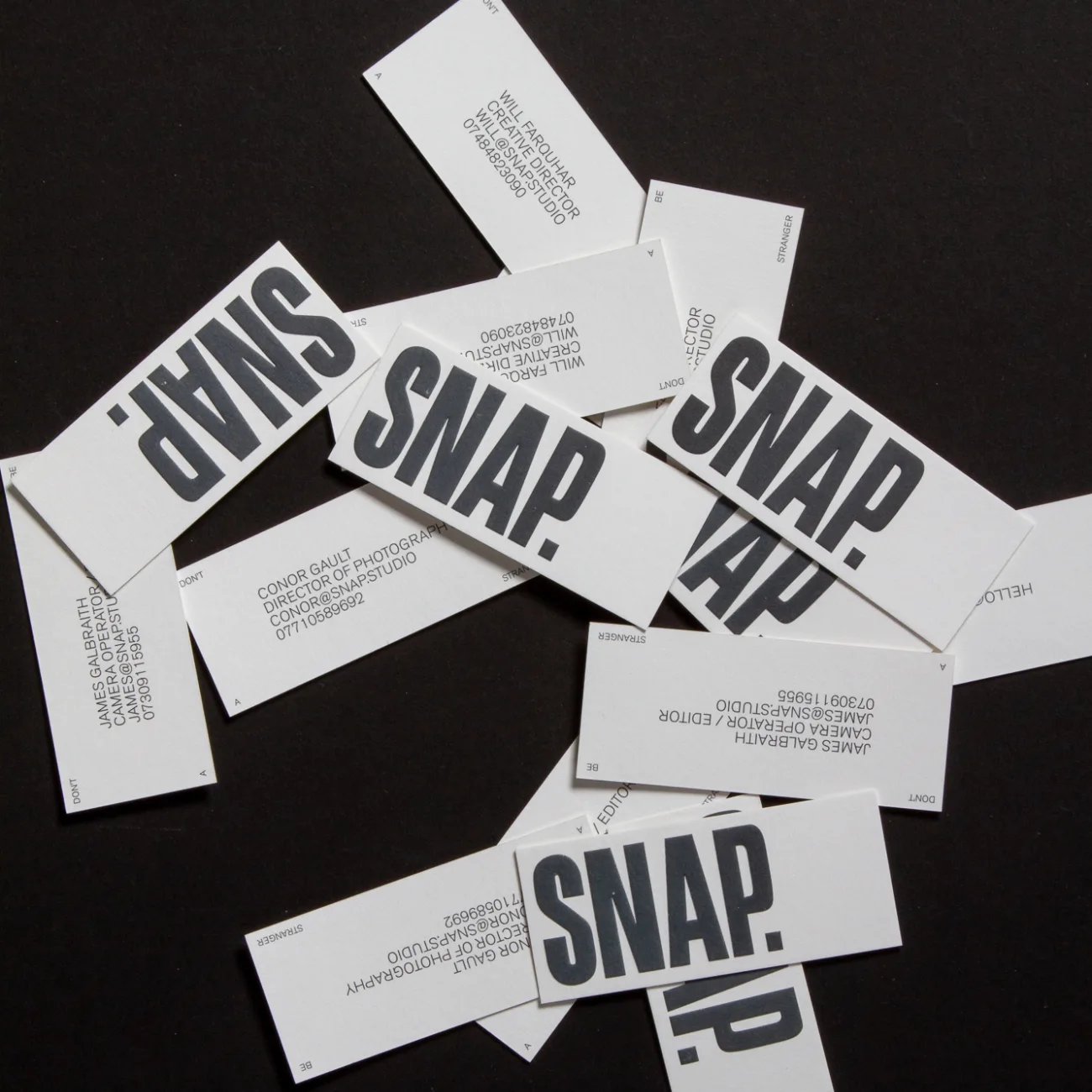 Brand Identity and Web Design for SNAP Studio