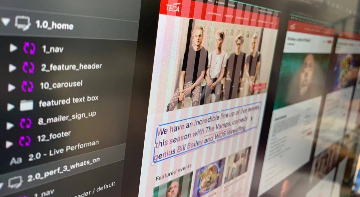 Teca wf screens narrow