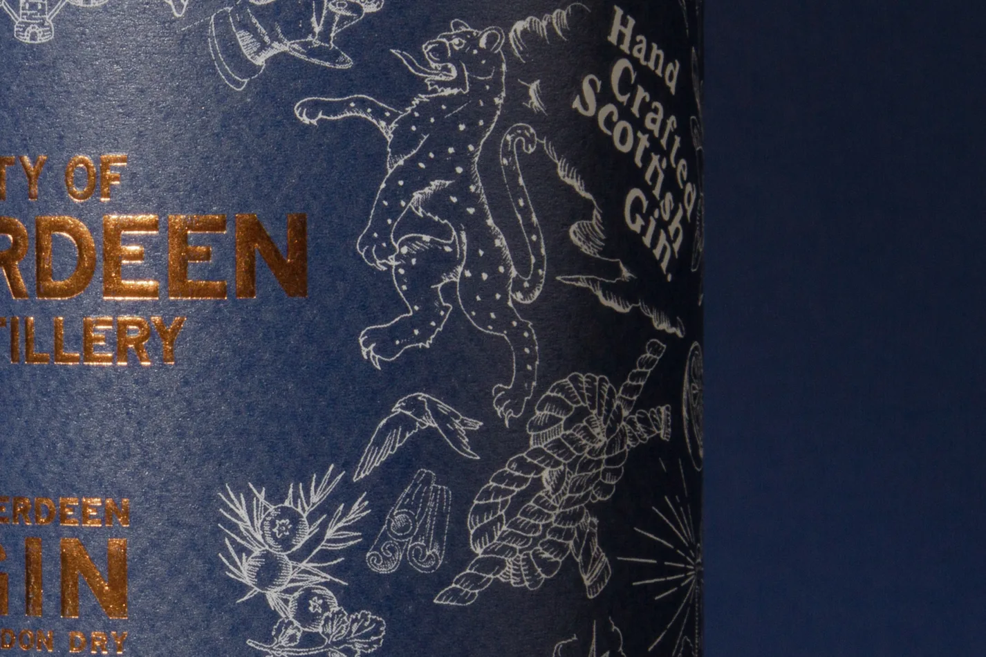 City of Aberdeen Distillery Fortytwo Gin C 1740