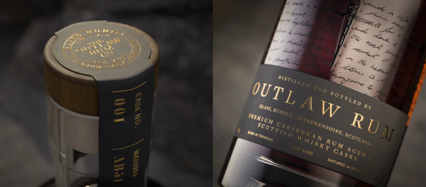 Outlaw Rum Bottle Macros Group 4